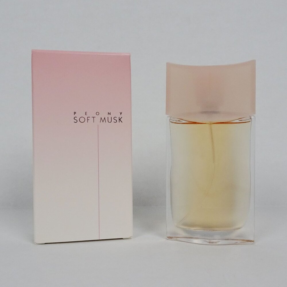 Vintage 2002 Avon Peony Soft Musk Eau De Cologne Spray 1.7 oz NOS Original Formu